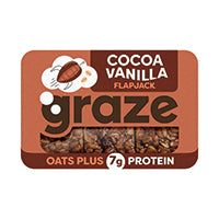 Graze Cocoa Flapjack Punnet Pk9