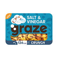 Graze Salt/Vinegar Crunch Punnet PK9