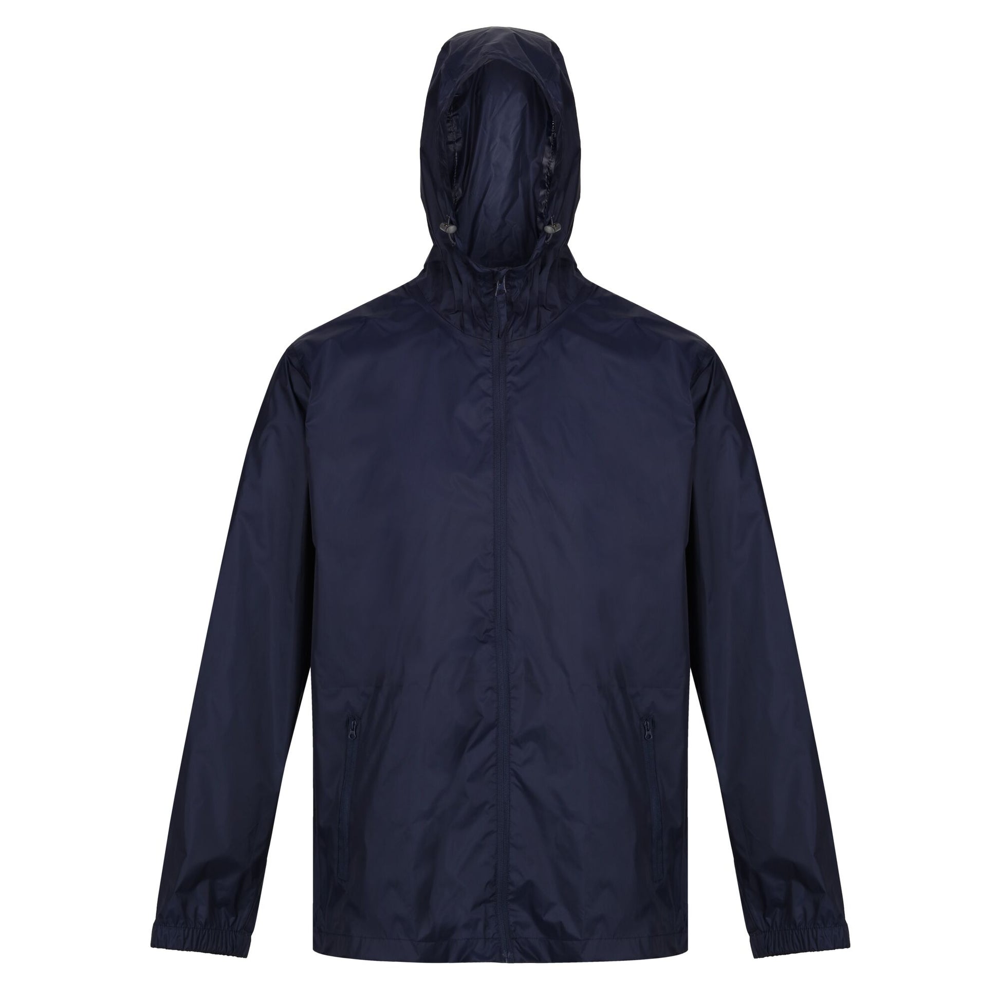 Regatta TRW248 | Pro Packaway Mens Waterproof Jacket | Black and Navy