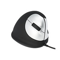R-GO HE Vertical Wired Mouse Med LH