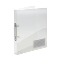 Rexel Ice 2 Ring PP 25mm A4 Clr Pk10