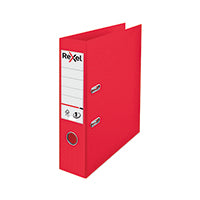 Rexel Choices 75mm Lever Arch A4 Red