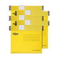 Rexel Yellow Foolscap Susp File Pk25