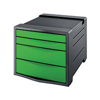 Rexel Choices Drawer Cabinet Green