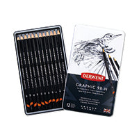 Derwent Graphic Soft Grh Pencil Pk12