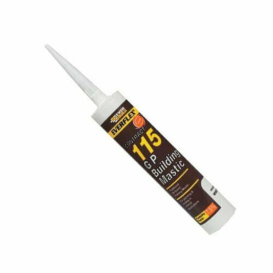 EVERBUILD All colours 115 G.P. Building Mastic Pointing Sealant Waterproof