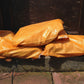 10x Yuzet Orange Sandbag Polypropylene Woven UV Proof Rot Proof - Empty