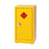 Hazardous Stor Cab 28x14x12in Ylw