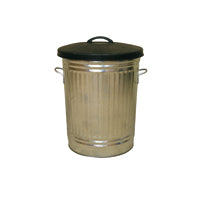 Galvinised Metallic Bin/Lid 316625