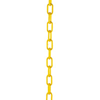 25m Short Link Chain Yellow