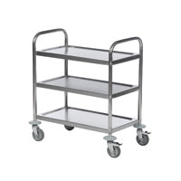 3 Tier Stainless Steel Trolley
