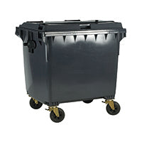 1100L Grey Wheeled Bin / Lid 377396