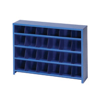 24 Slot Pigeon Hole Unit Blu 383109