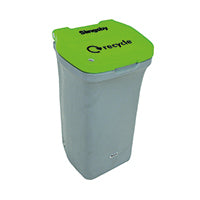 VFM Designr Wheelie Bin Recy 90L Grn