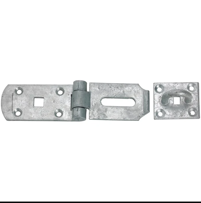 Perry Heavy Hasp and Staple 200mm 8" HS149 BZP