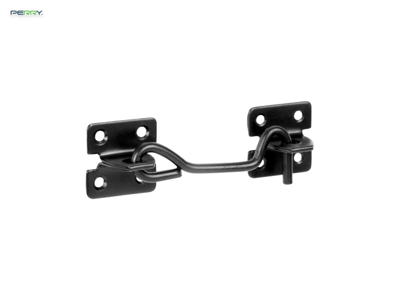 Black Cabin Hook 100mm (4")