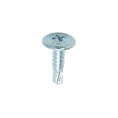 TIMCO Self-Drilling Light Section Silver Screws - 8 x 3/4 Box OF 1000 - 00834HWSD