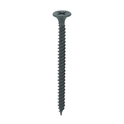 TIMCO Drywall Fine Thread Bugle Head Black Screws - 3.5 x 50 Box OF 1000 - 00050DRY