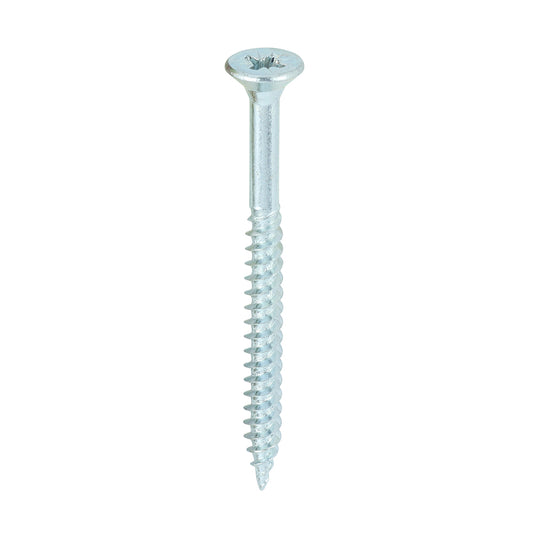 TIMCO Twin-Threaded Countersunk Silver Woodscrews - 8 x 2 Box OF 200 - 00082CWZ