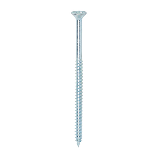 TIMCO Twin-Threaded Countersunk Silver Woodscrews - 12 x 4 Box OF 100 - 00124CWZ