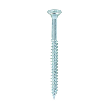 TIMCO Twin-Threaded Countersunk Silver Woodscrews - 6 x 1 3/4 Box OF 200 - 06134CWZ
