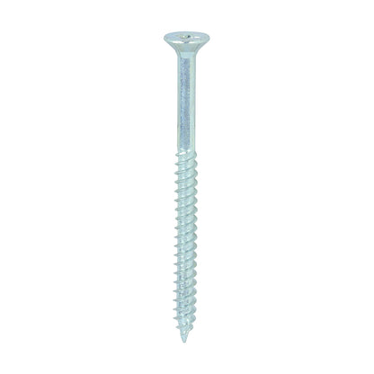 TIMCO Twin-Threaded Countersunk Silver Woodscrews - 8 x 2 1/4 Box OF 200 - 08214CWZ