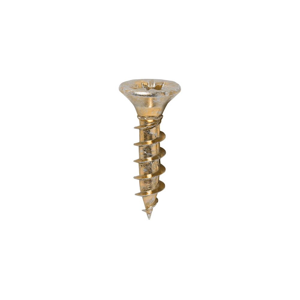 TIMCO Solo Countersunk Gold Woodscrews - 3.5 x 15 Box OF 200 - 35015SOLOC