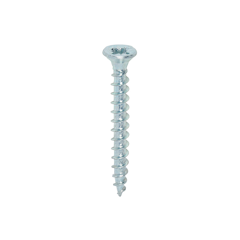 TIMCO Solo Countersunk Silver Woodscrews - 3.5 x 30 Box OF 200 - 35030SOLOZ