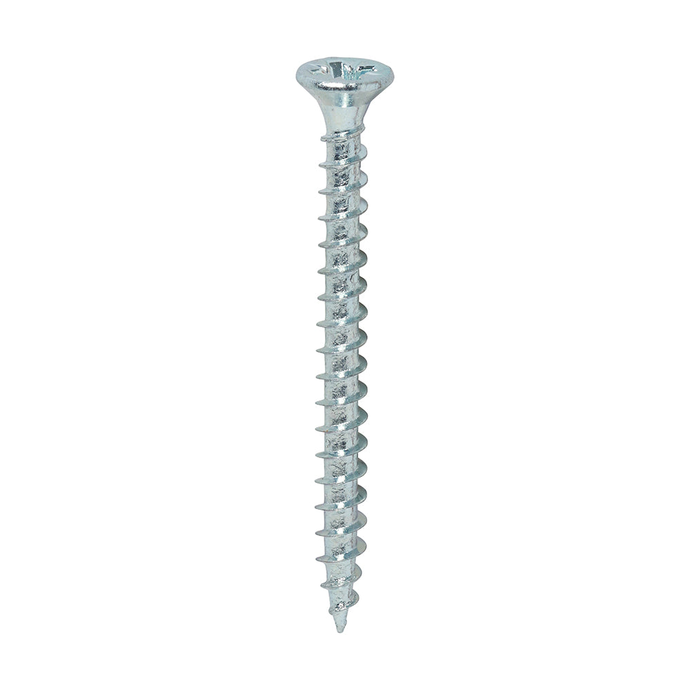 TIMCO Solo Countersunk Silver Woodscrews - 3.5 x 40 Box OF 200 - 35040SOLOZ