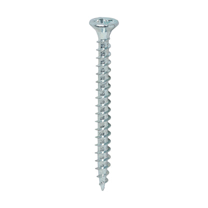 TIMCO Solo Countersunk Silver Woodscrews - 3.5 x 40 Box OF 200 - 35040SOLOZ