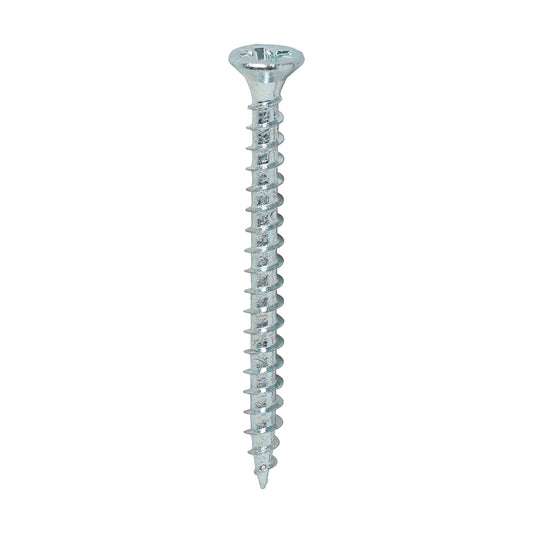 TIMCO Solo Countersunk Silver Woodscrews - 3.5 x 40 Box OF 200 - 35040SOLOZ