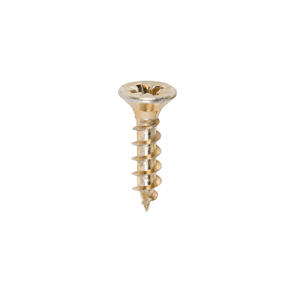 TIMCO Solo Countersunk Gold Woodscrews - 4.0 x 17 Box OF 200 - 40017SOLOC