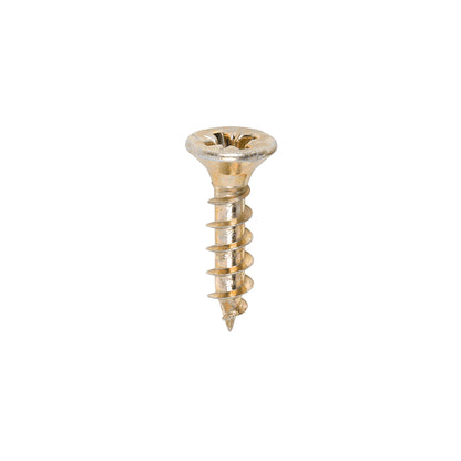 TIMCO Solo Countersunk Gold Woodscrews - 4.0 x 17 Box OF 200 - 40017SOLOC