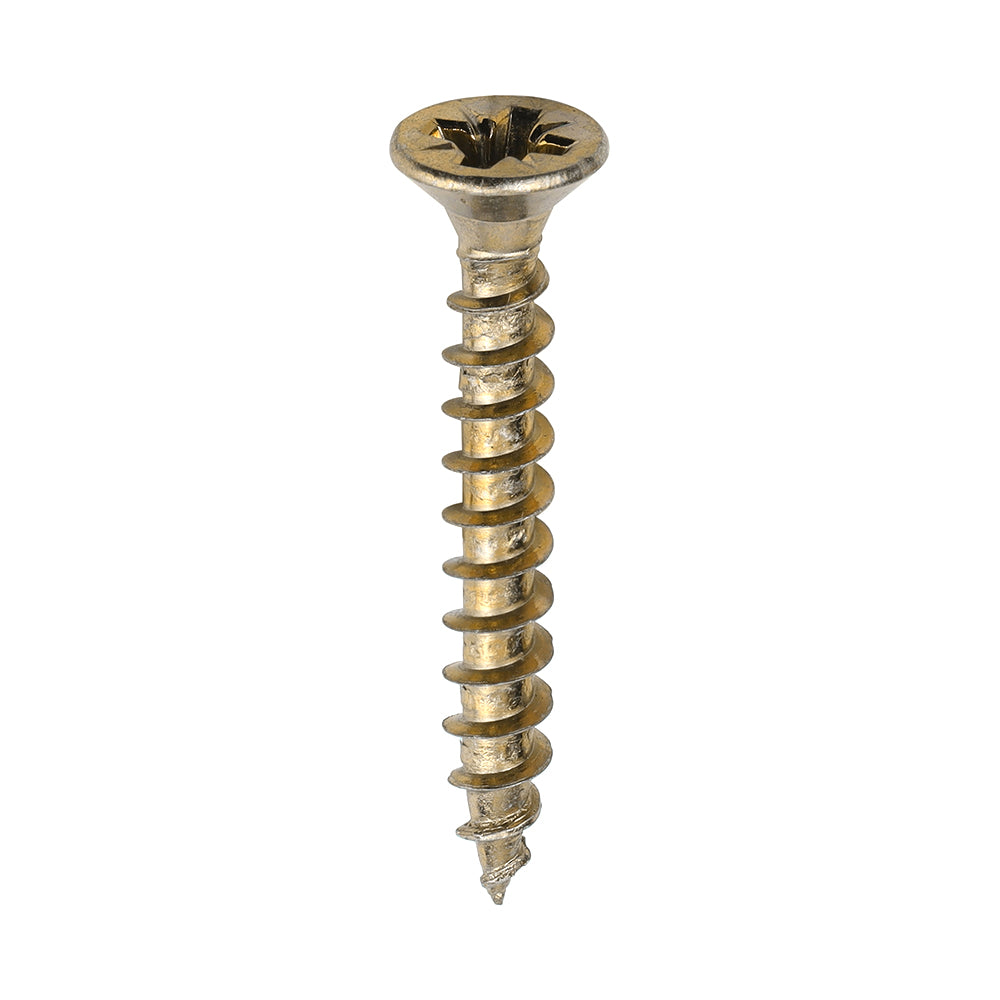 TIMCO Solo Countersunk Gold Woodscrews - 4.0 x 30 Box OF 1000 - 40030SOLOIND