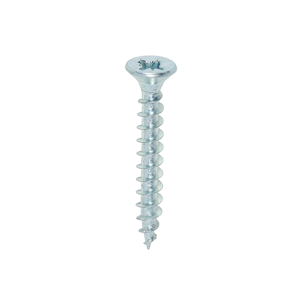 TIMCO Solo Countersunk Silver Woodscrews - 4.0 x 30 Box OF 200 - 40030SOLOZ