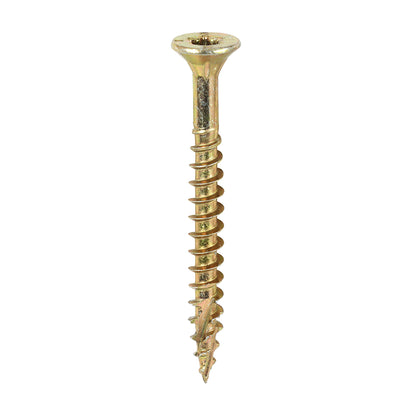 TIMCO C2 Clamp-Fix Multi-Purpose Premium Countersunk Gold Woodscrews - 4.0 x 40 Tub OF 1200 - 40040C2CTUB