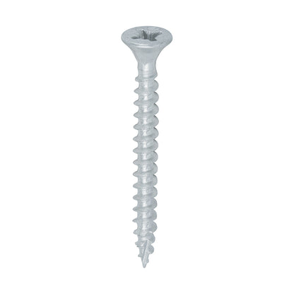 TIMCO C2 Exterior Multi-Purpose Premium Countersunk Silver Woodscrews - 4.0 x 40 Tub OF 350 - 40040C2S