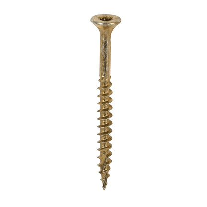 TIMCO C2 Clamp-Fix Multi-Purpose Premium Countersunk Gold Woodscrews - 4.0 x 45 Box OF 200 - 40045C2C