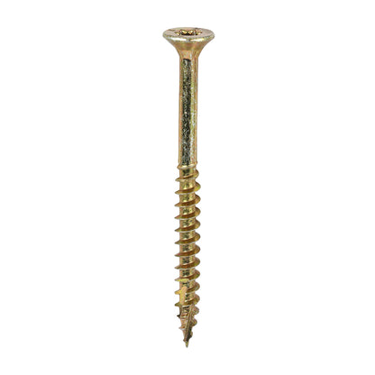 TIMCO C2 Clamp-Fix Multi-Purpose Premium Countersunk Gold Woodscrews - 4.0 x 50 Box OF 200 - 40050C2C