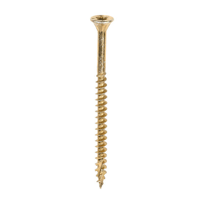 TIMCO C2 Clamp-Fix Multi-Purpose Premium Countersunk Gold Woodscrews - 4.0 x 60 Box OF 200 - 40060C2C