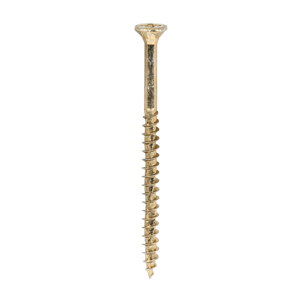 TIMCO Velocity Premium Multi-Use Countersunk Gold Woodscrews - 4.0 x 60 Box OF 200 - 40060VY