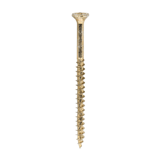 TIMCO Velocity Premium Multi-Use Countersunk Gold Woodscrews - 4.0 x 60 Box OF 200 - 40060VY