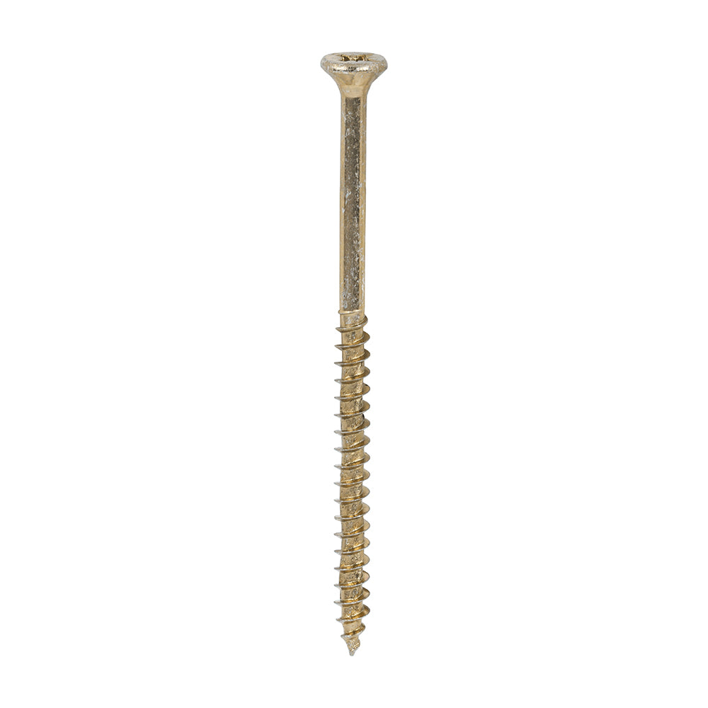 TIMCO Velocity Premium Multi-Use Countersunk Gold Woodscrews - 4.0 x 70 Box OF 200 - 40070VY