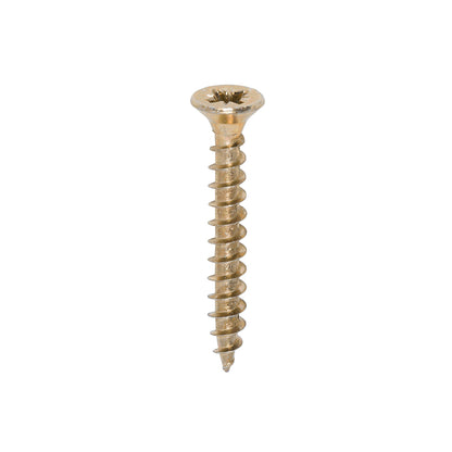 TIMCO Solo Countersunk Gold Woodscrews - 4.5 x 35 Box OF 200 - 45035SOLOC