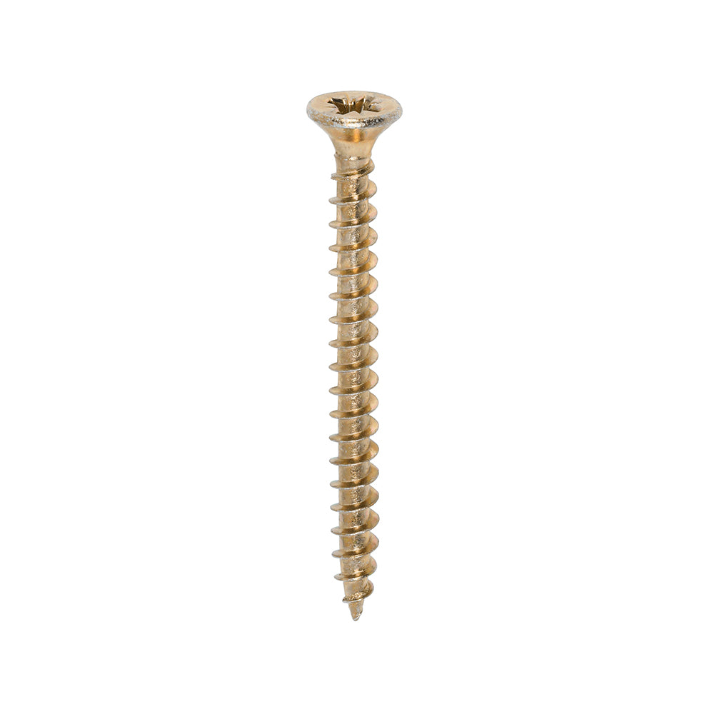 TIMCO Solo Countersunk Gold Woodscrews - 4.5 x 50 Box OF 200 - 45050SOLOC