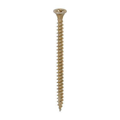 TIMCO C2 Strong-Fix Multi-Purpose Premium Countersunk Gold Woodscrews - 4.5 x 70 Box OF 200 - 45070C2