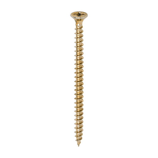 TIMCO Solo Countersunk Gold Woodscrews - 4.5 x 70 Box OF 200 - 45070SOLOC