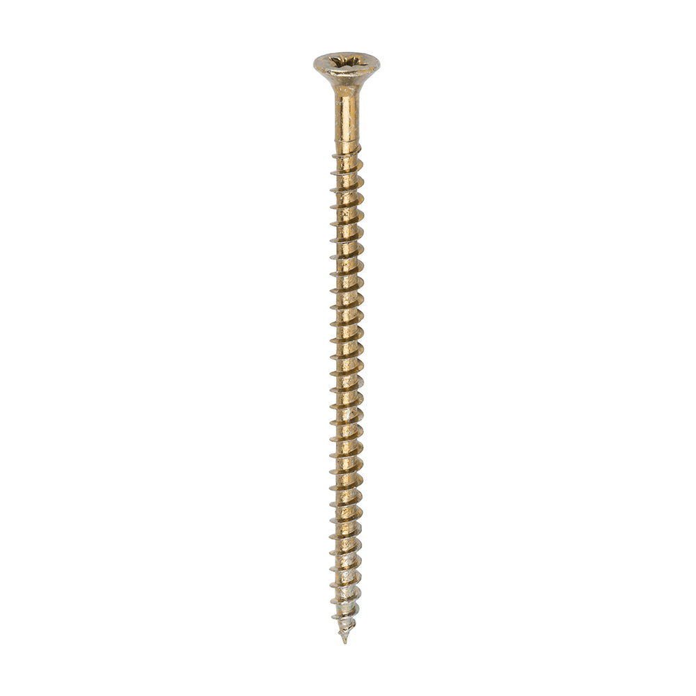 TIMCO Solo Countersunk Gold Woodscrews - 4.5 x 80 Box OF 200 - 45080SOLOC