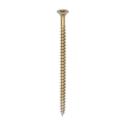 TIMCO Solo Countersunk Gold Woodscrews - 4.5 x 80 Box OF 200 - 45080SOLOC