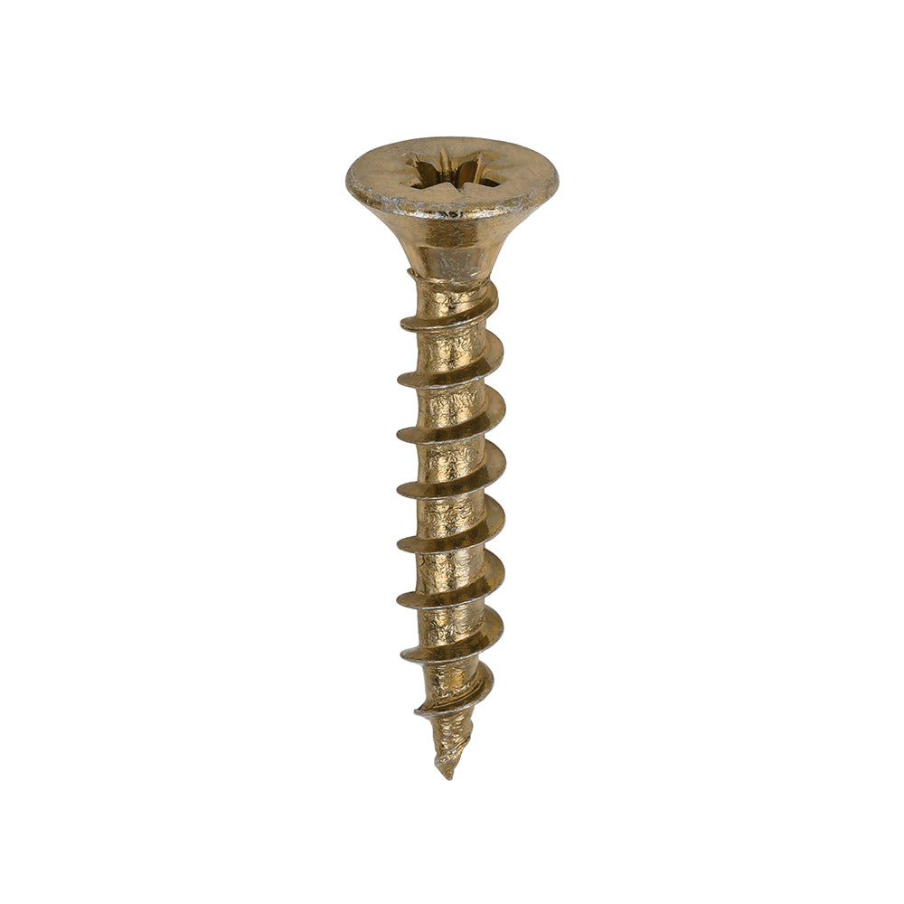 TIMCO Solo Countersunk Gold Woodscrews - 5.0 x 30 Box OF 200 - 50030SOLOC